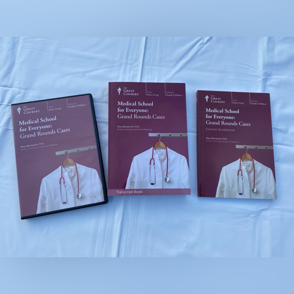 The Great Courses DVD course: Medical School for Everyone (Grand Rounds Cases)